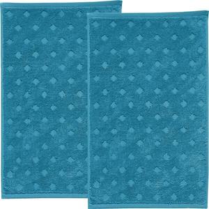 Гостевое полотенце Erwin Müller 2er-Pack 200373, 30x1x50 см цвет petrol