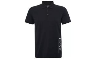 Футболка поло мужская черная EMPORIO ARMANI