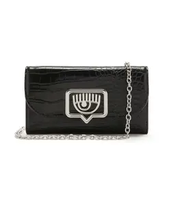 Черная сумка через плечо из искусственной кожи Chiara Ferragni Collection, черный