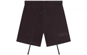 Мужские повседневные шорты Fear of God Essentials, Темно фиолетовый