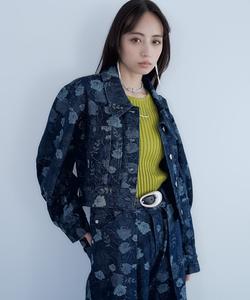 Джинсовая куртка Flower Gala Hare, цвет Blue 88