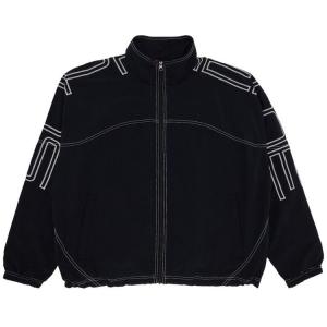 Спортивная куртка Supreme Spellout Embroidered Track Jacket, Black