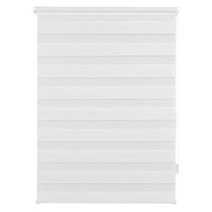 Двойная рулонная штора mydeco Just Blickdicht, полиэстер - белый - 120 x 160 см