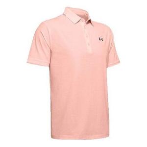 Футболка playoff 2.0 golf polo shirt 'light pink' Under Armour, розовый