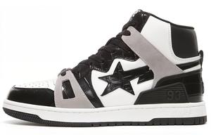 BAPE Bape Sta 93 Hi Черный Светло-серый A Bathing Ape