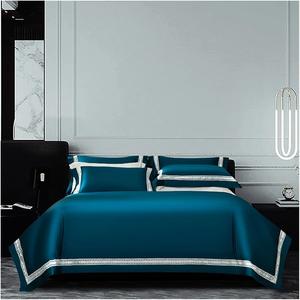 YUSIWOAL Комплект постельного белья 800TC Egyptian Cotton с ажурной отделкой