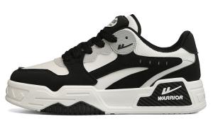 WARRIOR Легкие низкие скейтерские кроссовки для мужчин с эффектом увеличения роста черный рисово-серый, цвет Black Rice Gray