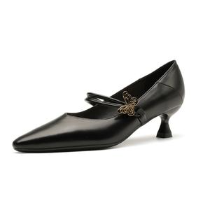 Тонкий каблук Высокие каблуки Женские Bamiti, Черный