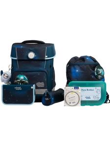 SCHOOL-MOOD Набор из 7 школьных сумок Champion Pro Moritz Weltall темно-синего цвета