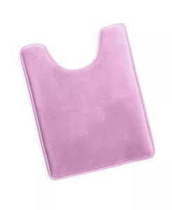 Нескользящий, ультрамягкий плюшевый коврик для ванной из пены с эффектом памяти — контур 24 x 20 дюймов Clara Clark, фиолетовый