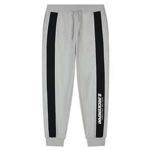 Вязаные спортивные брюки унисекс серые KUMPOO