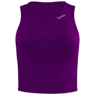 Функциональный комфортный укороченный топ aet136c Winshape, цвет dark plum