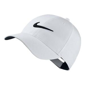 Кепка Nike Velcro Legacy 91 Golf Sports Cap White Black, черный
