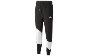 Мужские трикотажные спортивные штаны Puma, цвет Black