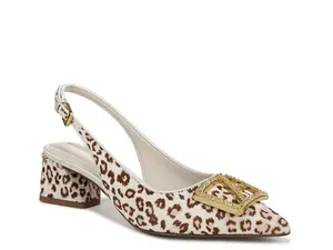 Туфли-лодочки Franco Sarto Racer, бежевая пятнистая телячья кожа