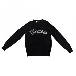 VERSACE Свитшот мужской черный SS24