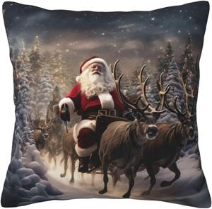 Ogniwo Подушка мягкая квадратная Merry Christmas Merry Christmas1