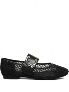 Сетчатые балетки C-Me Coccinelle, черный