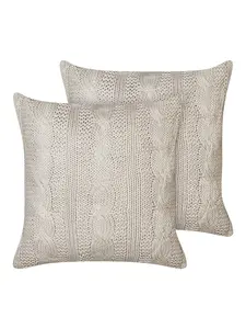 Декоративная подушка Beliani 2er Set Deko CONSTYLIS, бежевый
