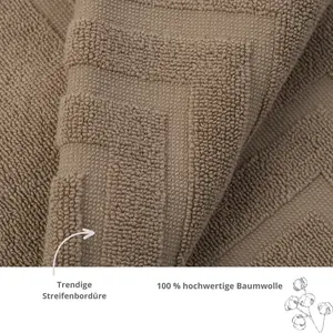 Коврик для ванной Sleepling, серо-коричневый