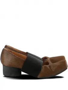 Туфли с эластичным ремешком Uma Wang, коричневый