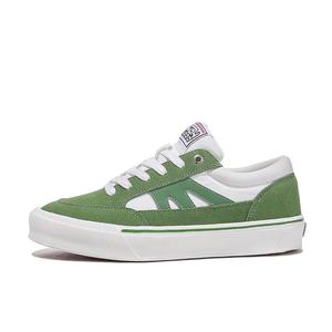 Кроссовки для скейтборда унисекс с низким верхом белого цвета Homdoon, мятно-зеленый