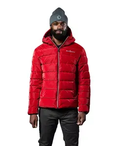 Мужское пальто Sparrow средней плотности Woodpecker, красный