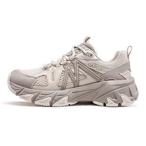 Женские низкие треккинговые ботинки с противоскользящей подошвой и устойчивостью к износу для увеличения роста CAMEL, Oat