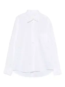 Рубашка с бисером Xacus, белый