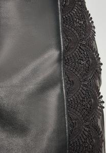 Юбка А-силуэта faina, черный