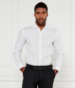 Рубашка мужская Hugo хлопковая классическая, белый
