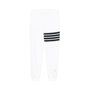 Брюки Thom Browne Classic Loopback with Engineered 4 Bar Sweatpants 'White/Navy'