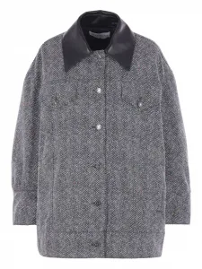 Пиджак в елочку Givenchy, черный