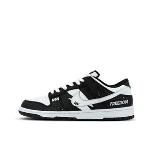 Nike кроссовки для скейтбординга dunk gorilla jester xjdd freestyle rider low top unisex черные белые серые