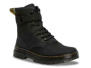 Мужские ботинки Dr. Martens Combs Tech II высокие текстильные, черный