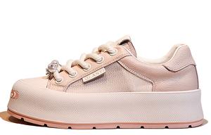 Кроссовки для образа жизни Женские низкие Junjali, цвет Pink Mesh