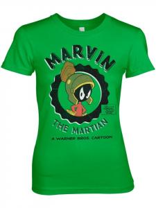 Футболка Marvin The Martian Girly Tee Looney Tunes , зеленый