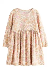 Платье-Свитер с длинными рукавами, прямого кроя. Next, Floral