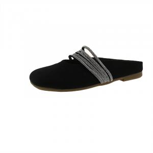 WUJI Женские закрытые тапочки, устойчивые к истиранию и запаху, черные, цвет Black