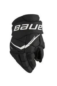 BAUER Модель 25 Flypro профессиональная защита для хоккея: перчатки, нагрудник, налокотники, щитки на голень и наколенники, черные перчатки 13 дюймов, рост 165-180 см