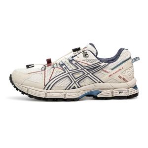 Удобные низкие повседневные кроссовки Gel Kahana 8 FL, унисекс Asics, белый/синий фиолетовый