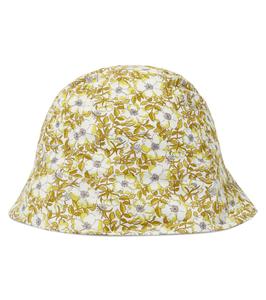 Хлопковая шапочка с цветочным принтом Baby Grigri Bonpoint, Fleurs Tilleul