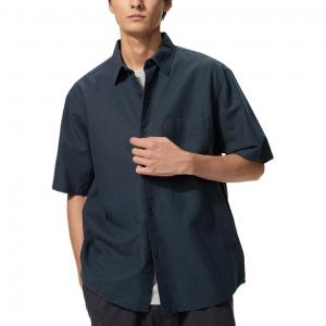 UNIQLO SS26 Футболка Unisex Navy Blue Moderate