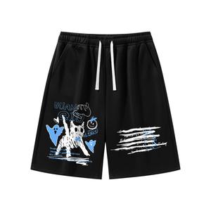 Повседневные шорты унисекс HUANQIU, черные