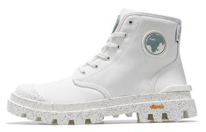 Pampa Canvas Shoes Men Mid-top White Palladium