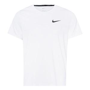Футболка pro dri-fit sports training quick-dry crewneck short sleeve men's white Nike, белый