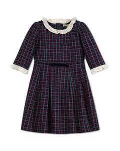 Платье Hope & Henry с рюшами на воротнике Hope & Henry, Multi