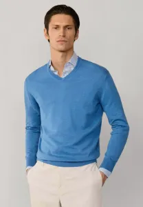 Джемпер с v-образным вырезом Hackett London, Eton Blue