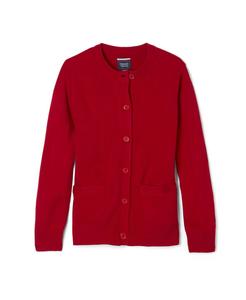 Кардиган с круглым вырезом и защитой от таблеток для больших девочек French Toast