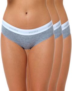Трусы Yenita Bikinis (3er Set) Modern Sports Collection, серый